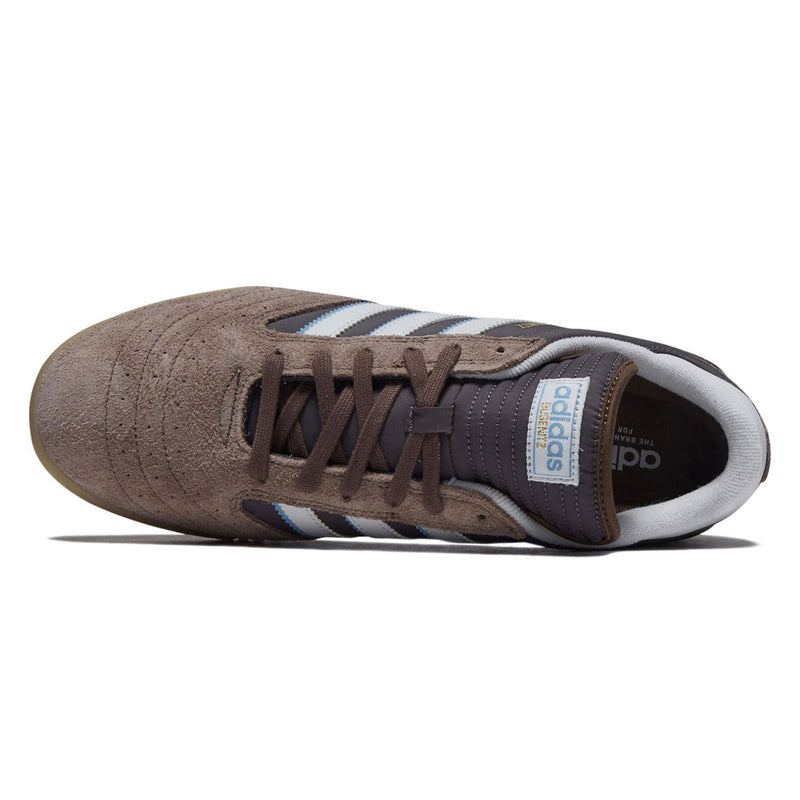 Adidas Buzenitz Indoor Super Shoes - Earth Strata/Crystal White/Charcoal