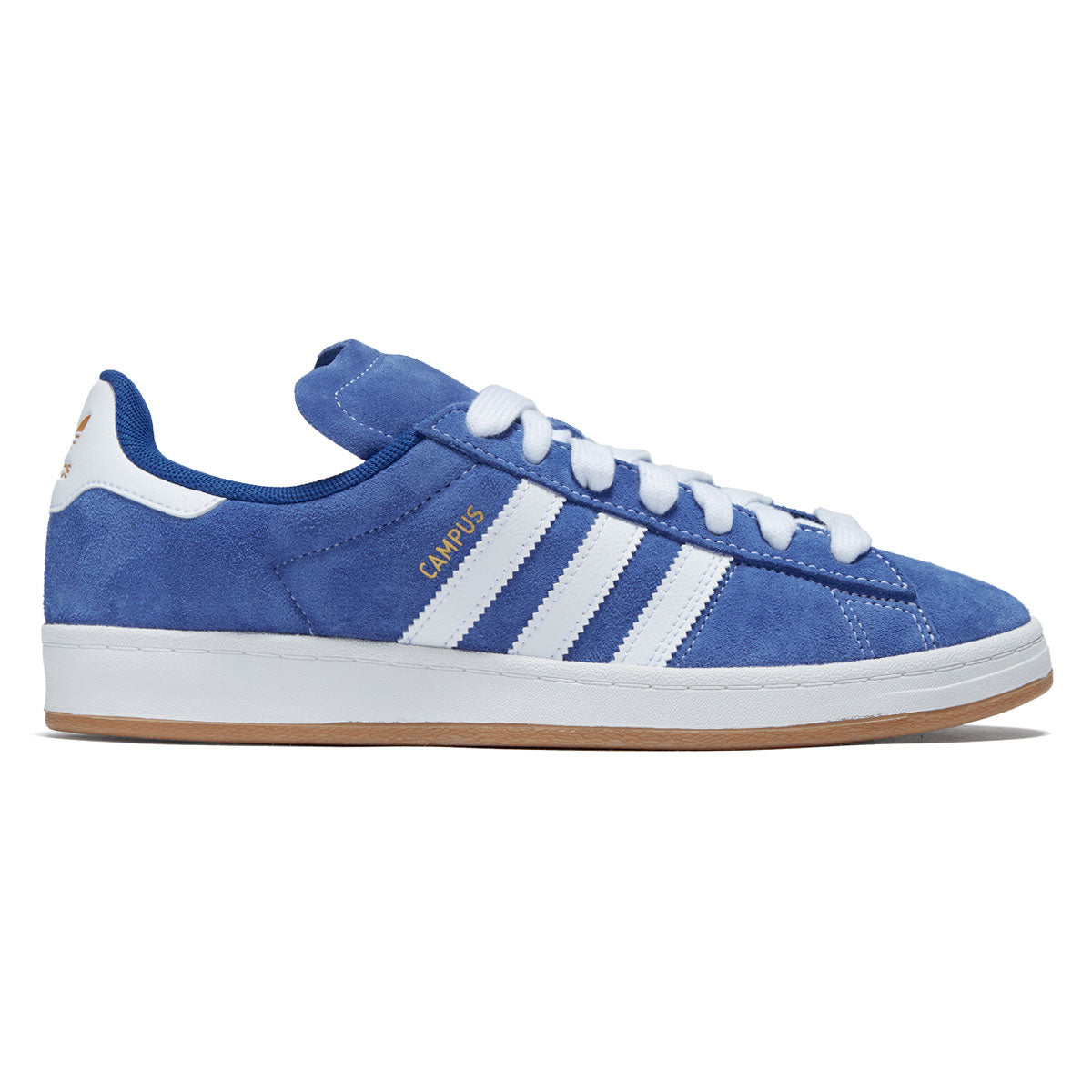 Adidas Campus ADV Shoes - Royal Blue/Ftwr White/Gold Metallic image 1