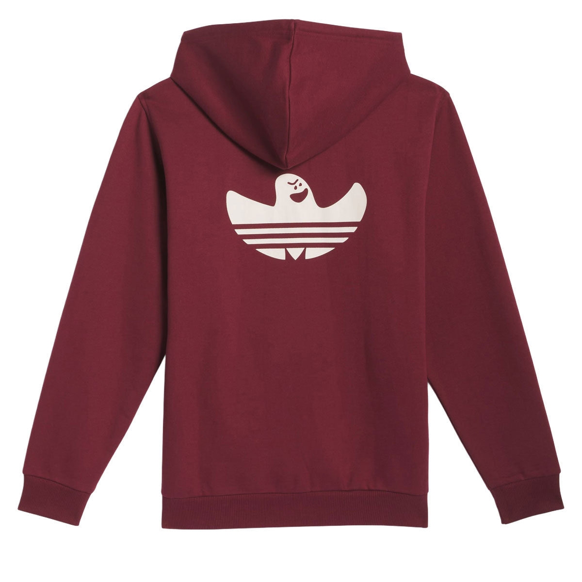 Adidas Shmoo G Hoodie - Shadow Red/Aluminum image 5
