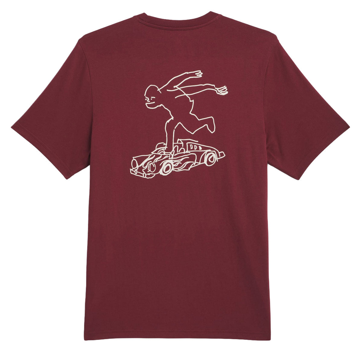 Adidas Shmoo G 2 T-Shirt - Shadow Red/Aluminum image 2
