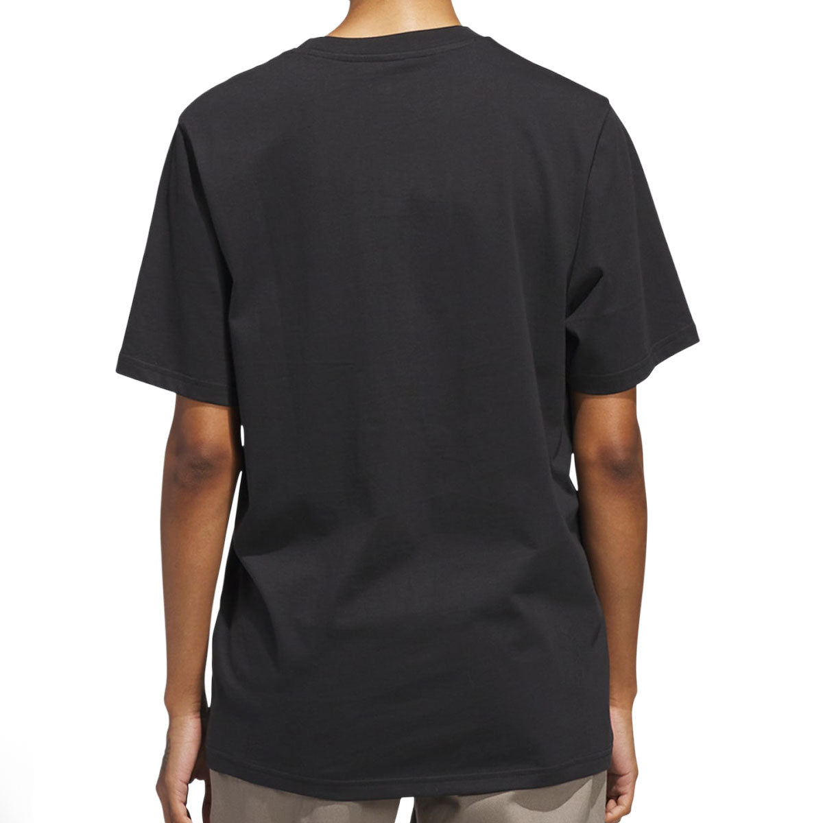 Adidas Skate Trefoilf T-Shirt - Black/Olive Strata image 3