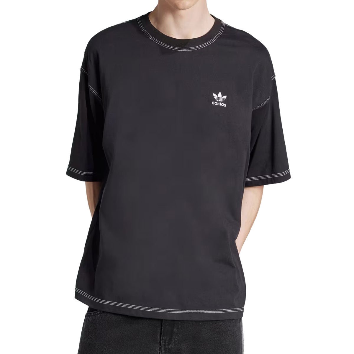 Adidas Essentials T-Shirt - Black image 2