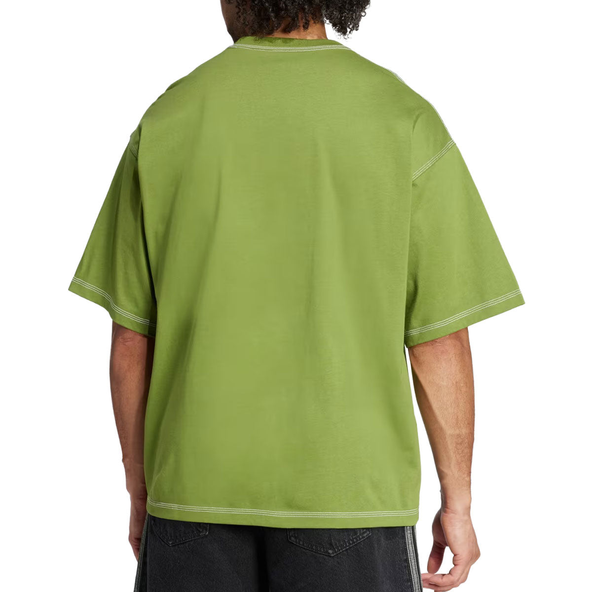 Adidas Essentials T-Shirt - Tech Olive image 3