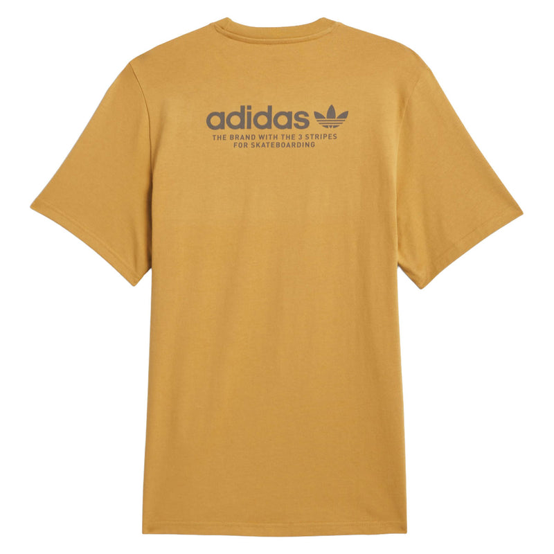 Adidas 4.0 Logo T-Shirt - Mesa/Shadow Olive