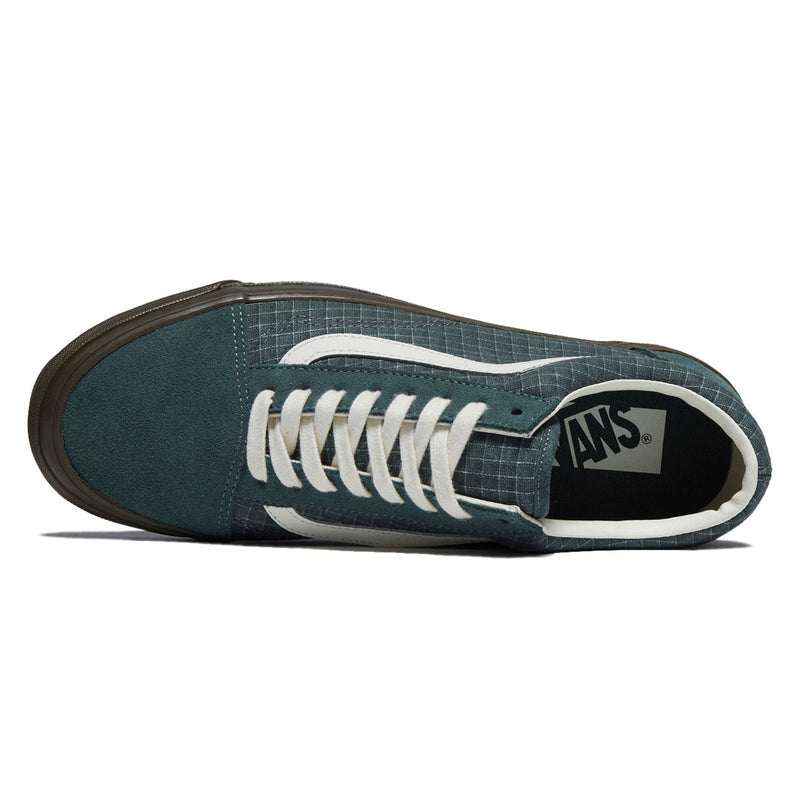 Vans Old Skool MTE Shoes - Washed Ripstop Dark Forest