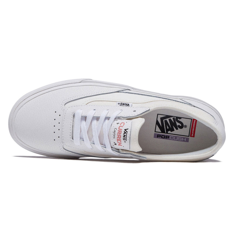 Vans Skate Curren Caples Shoes - Blanc De Blanc