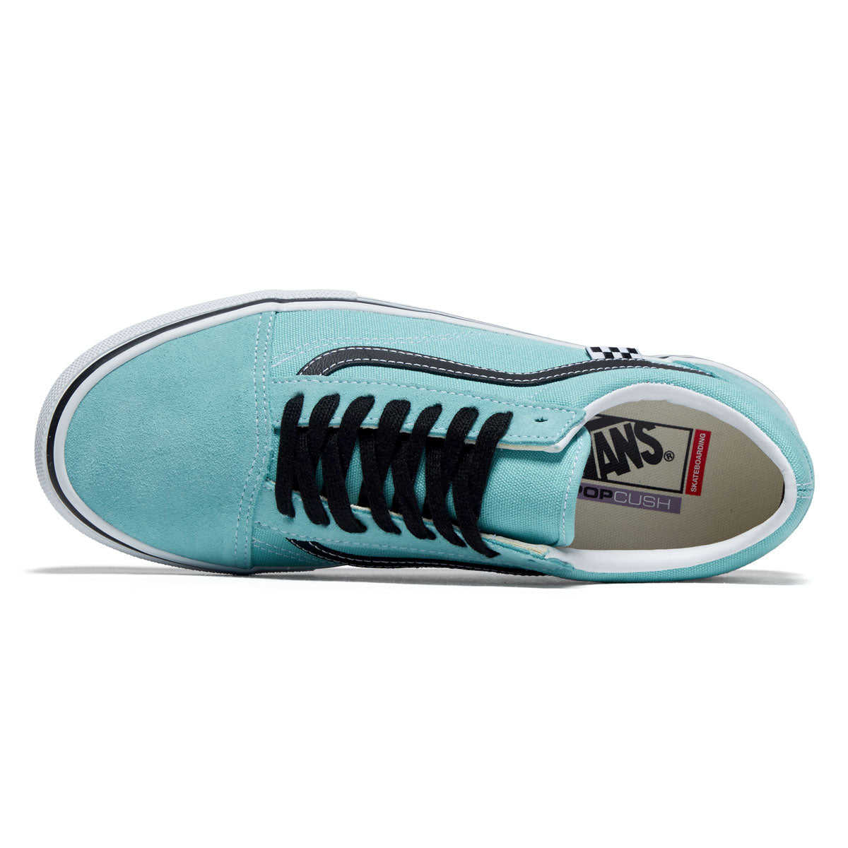 Vans Skate Old Skool Shoes - Pop Electric Blue image 3
