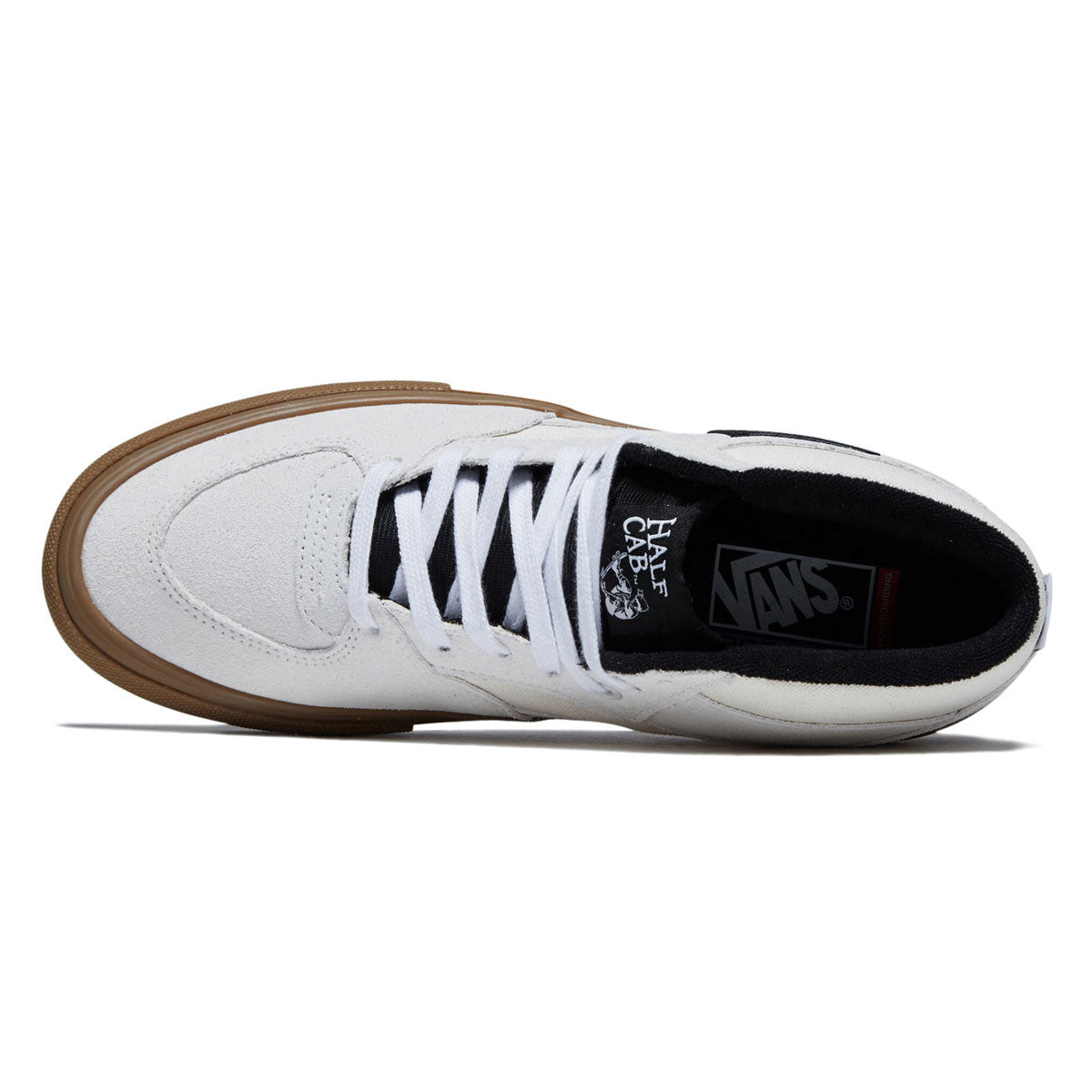 Vans Skate Half Cab Shoes - Antique White/Gum – CCS