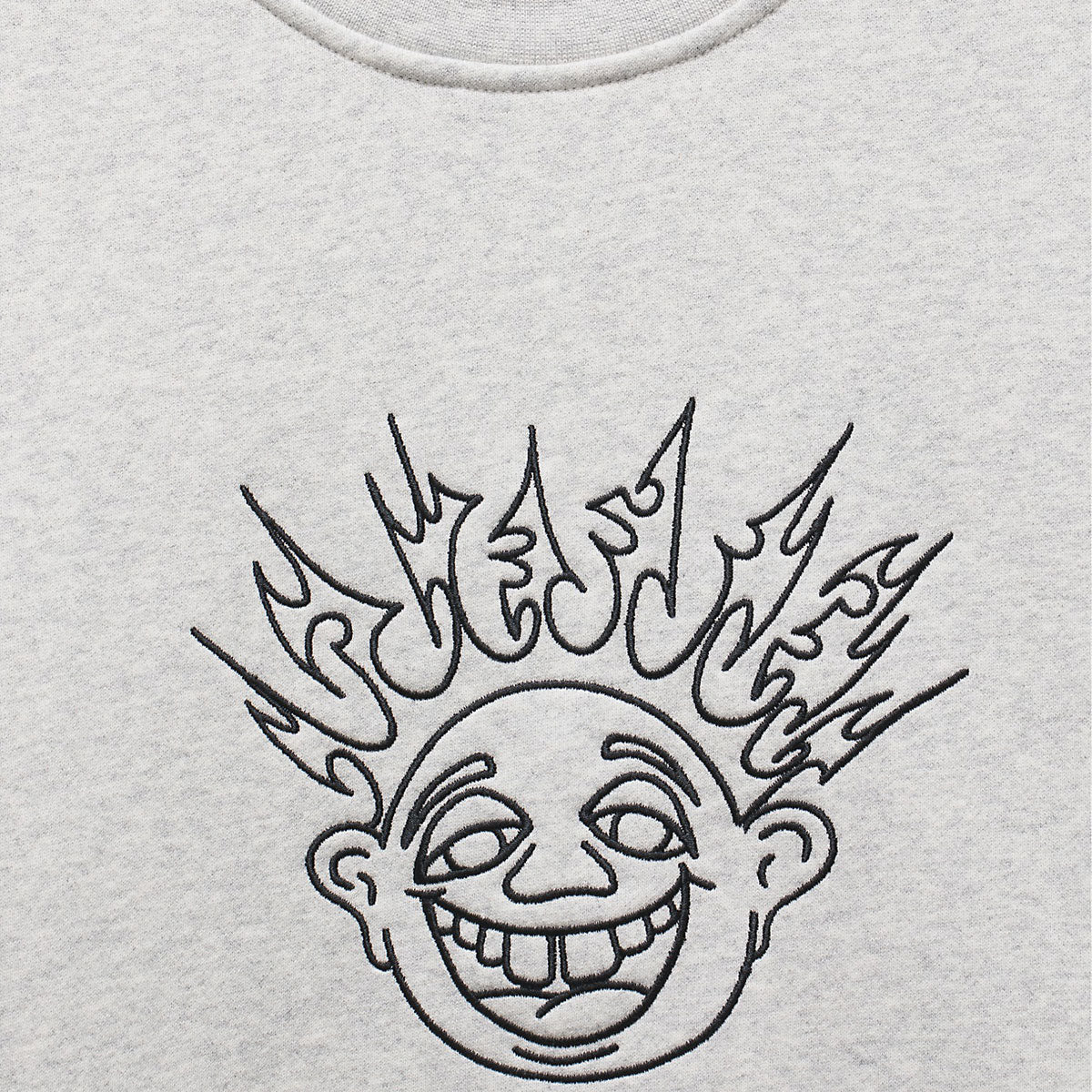 [GRAVER]★MULTI CLOVER SMILE DRAWING SWEATSHIRT UNISEX] Multi Clover Smile Drawing Sweatshirt - GRAVER | 60