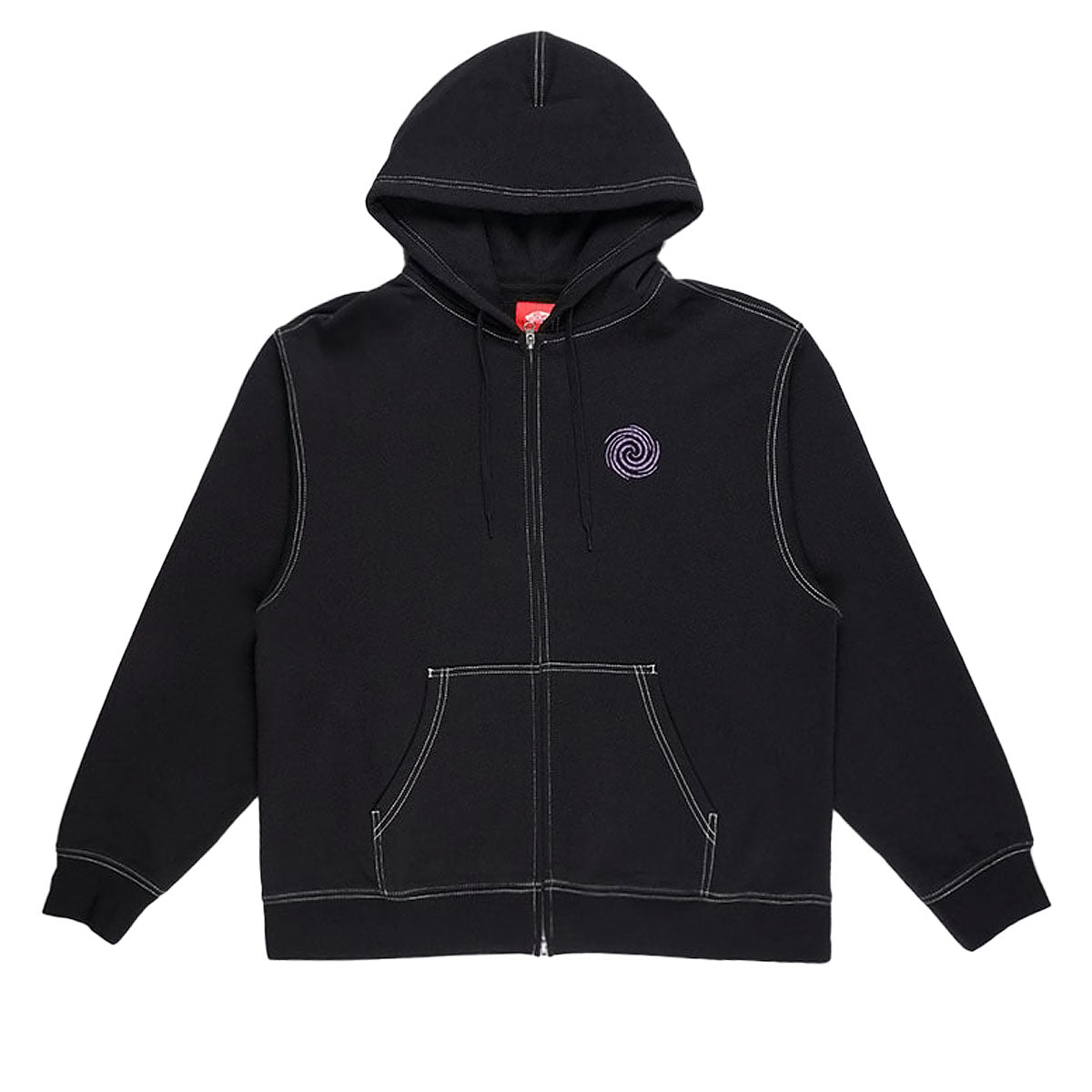 Vans Skate Swirl Zip Hoodie - Black – CCS