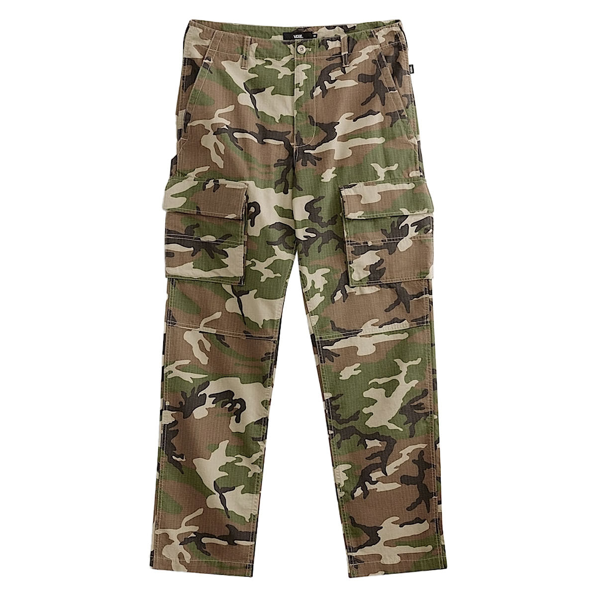 Vans Fatigue Cargo Loose Tapered Ripstop Pants - Vintage Camo image 1
