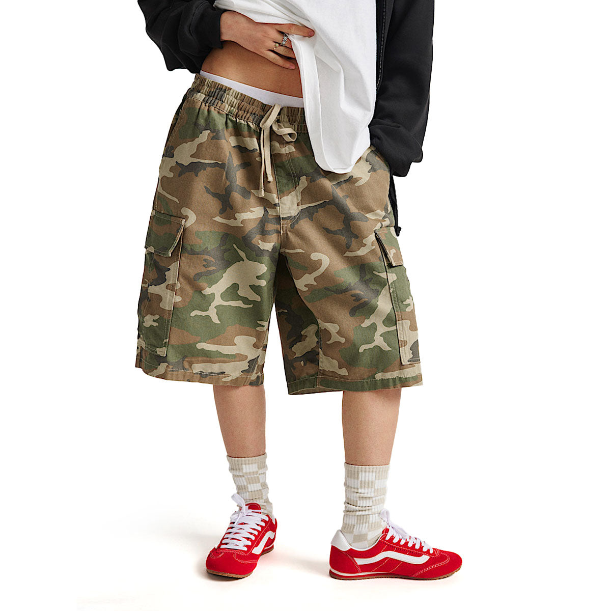 Vans Range Cargo Loose Shorts - Vintage Camo image 2