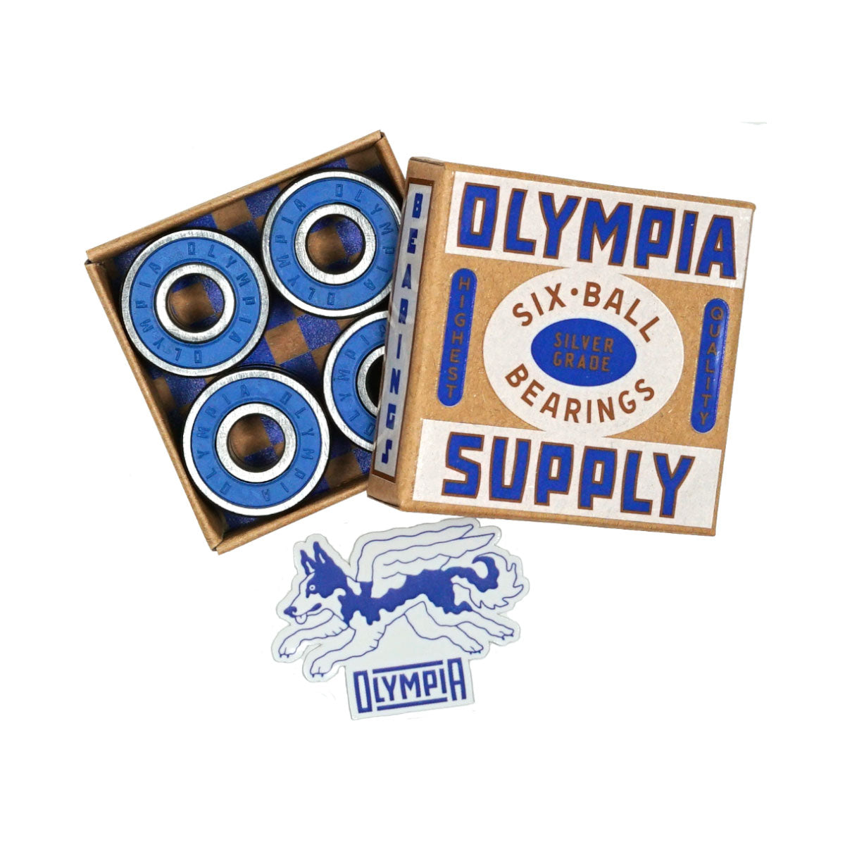 Olympia Silver Grade Bearings - Gold Grey image 1