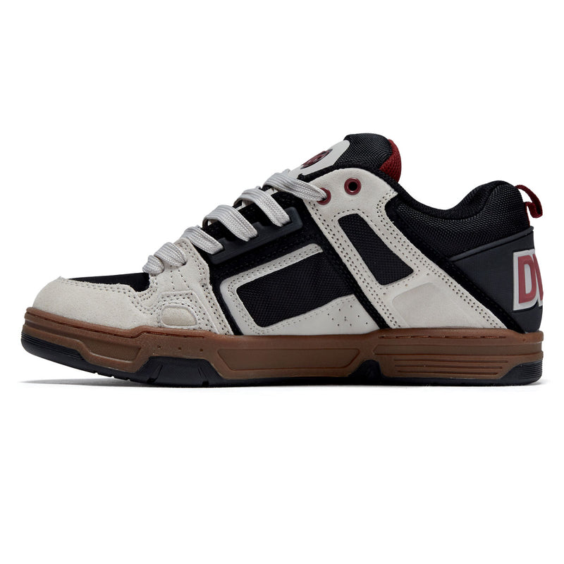 DVS Comanche Shoes - Silver Grey/Black/Ruby Wine Suede