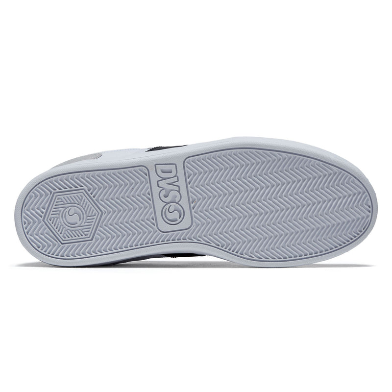 DVS Milan ST Shoes - White/Black/Green Suede
