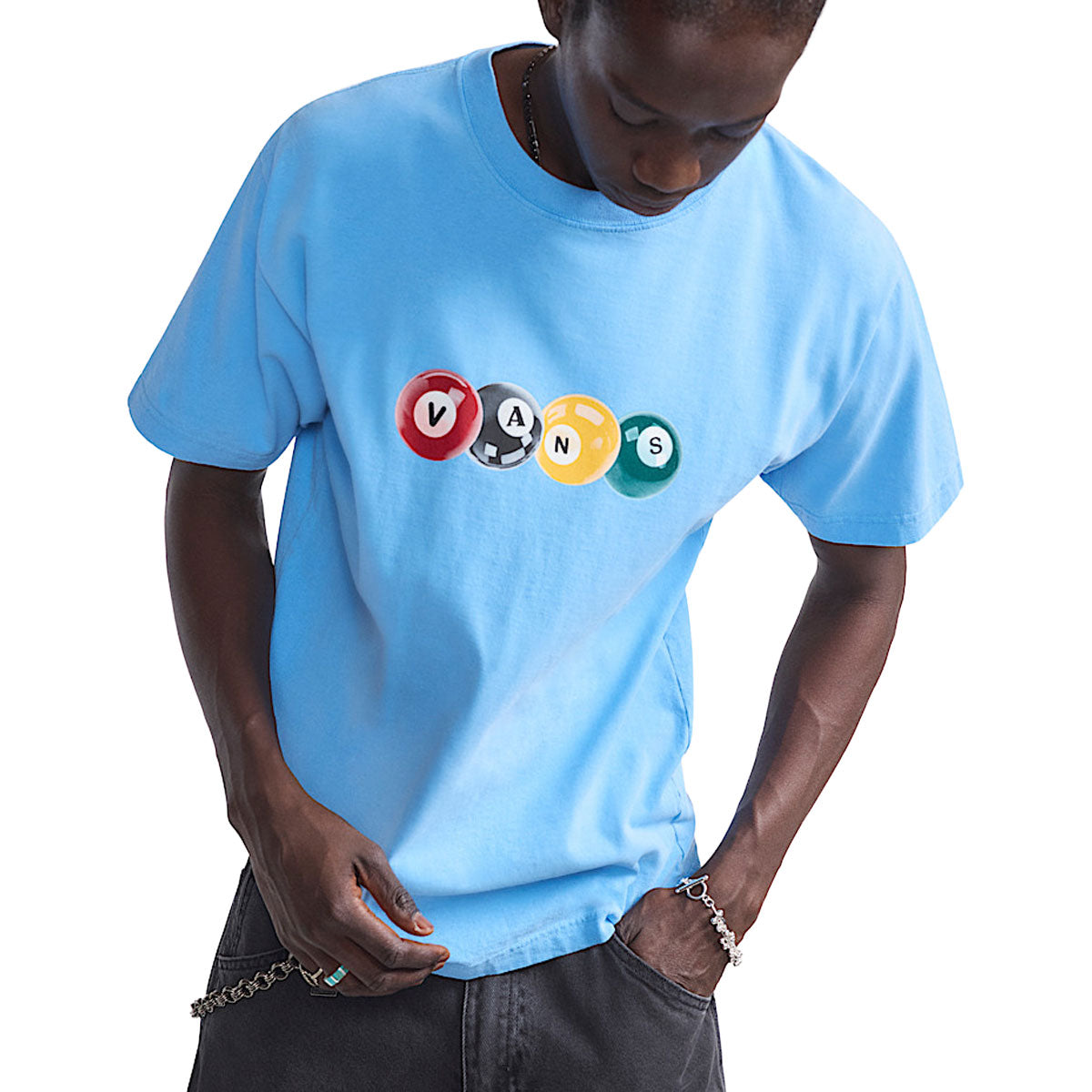 Vans Backspin T-Shirt - Tranquil Blue image 2
