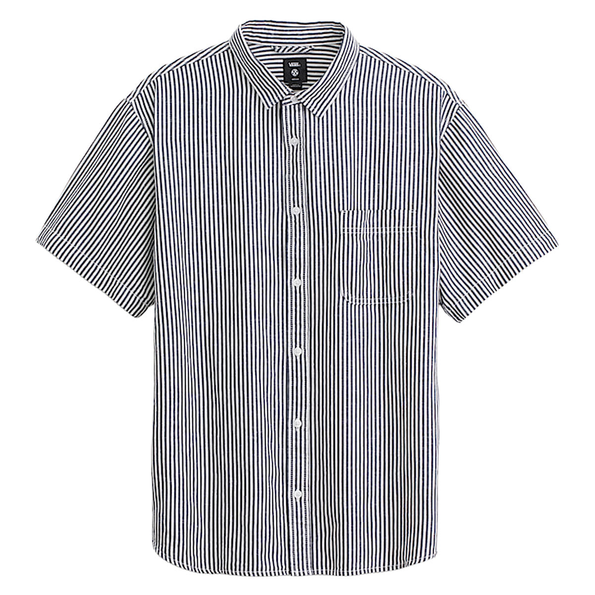 Vans Lawson Stripe Shirt White/Dress Blues – CCS