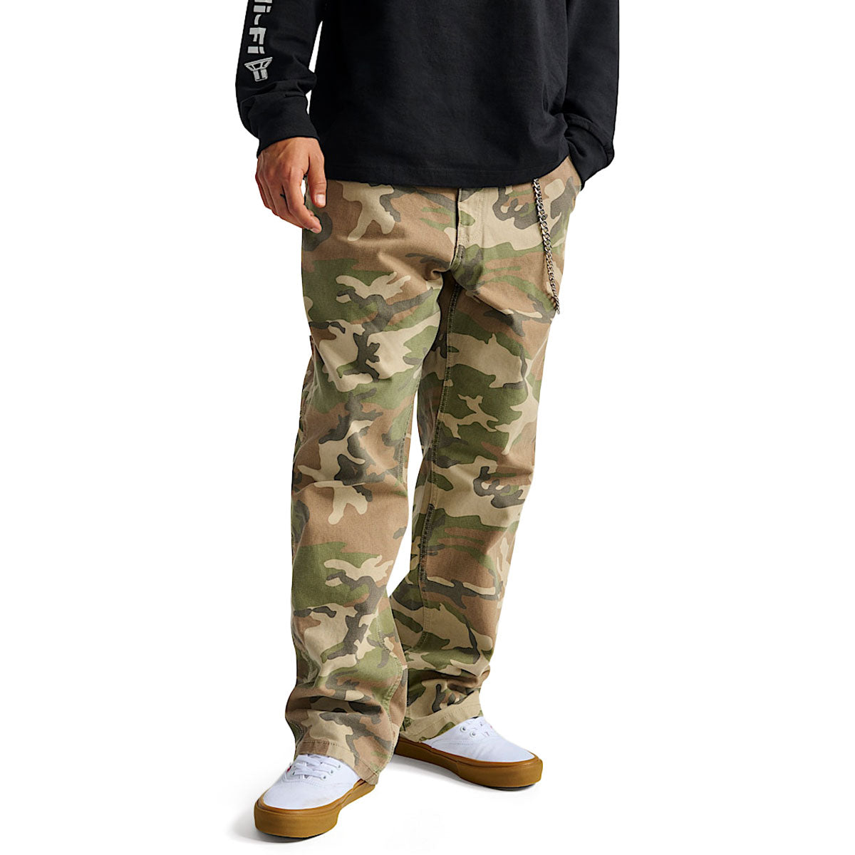 Vans Drill Chore Carpenter Loose Camo Pants - Vintage Camo image 2