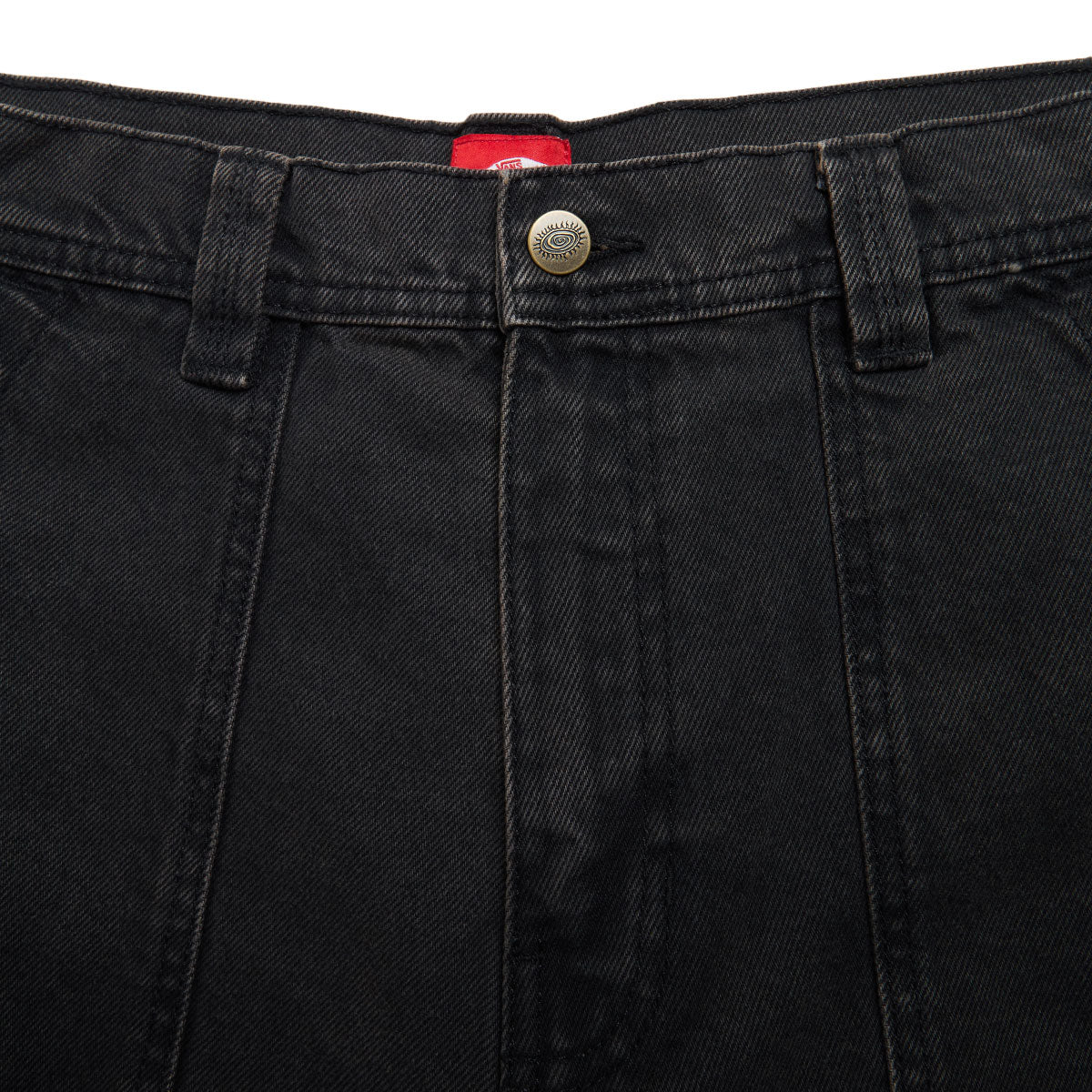 Vans Skate Utility Loose Denim Shorts - Black Denim image 6