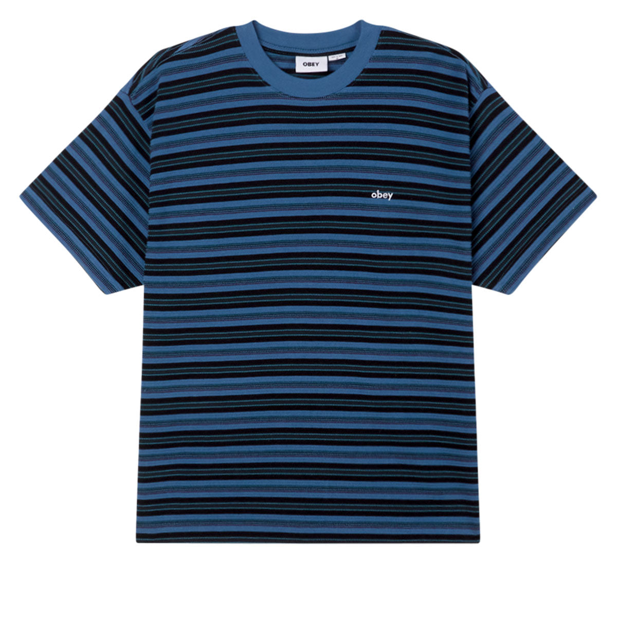 Obey Kenny Relaxed T-Shirt - Coronet Blue Multi image 1