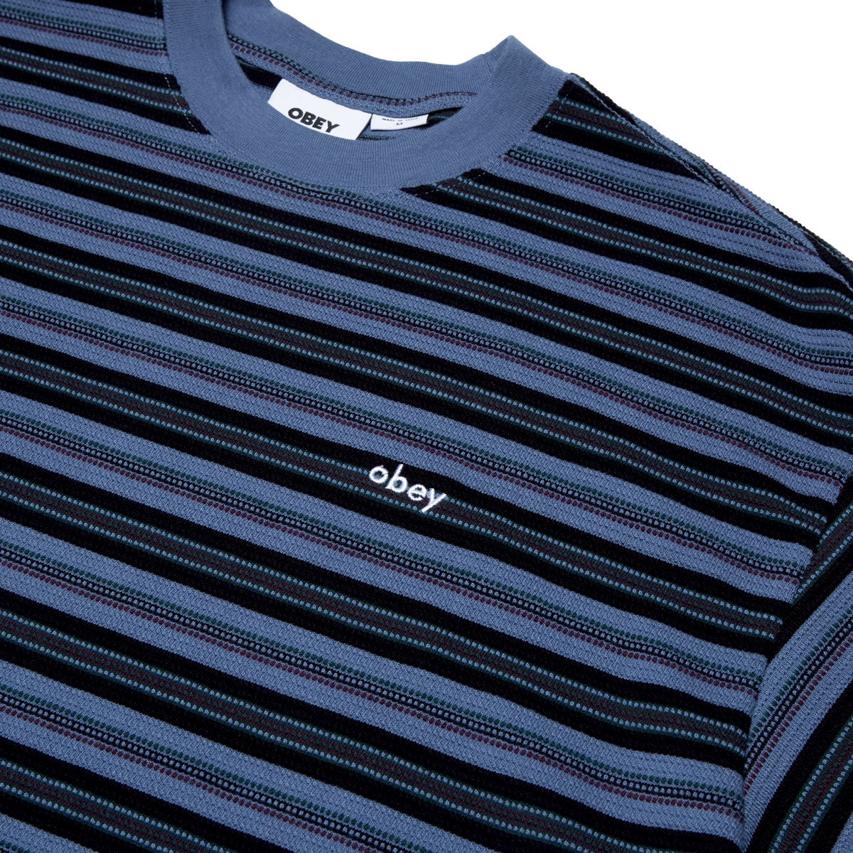 Obey Kenny Relaxed T-Shirt - Coronet Blue Multi image 2