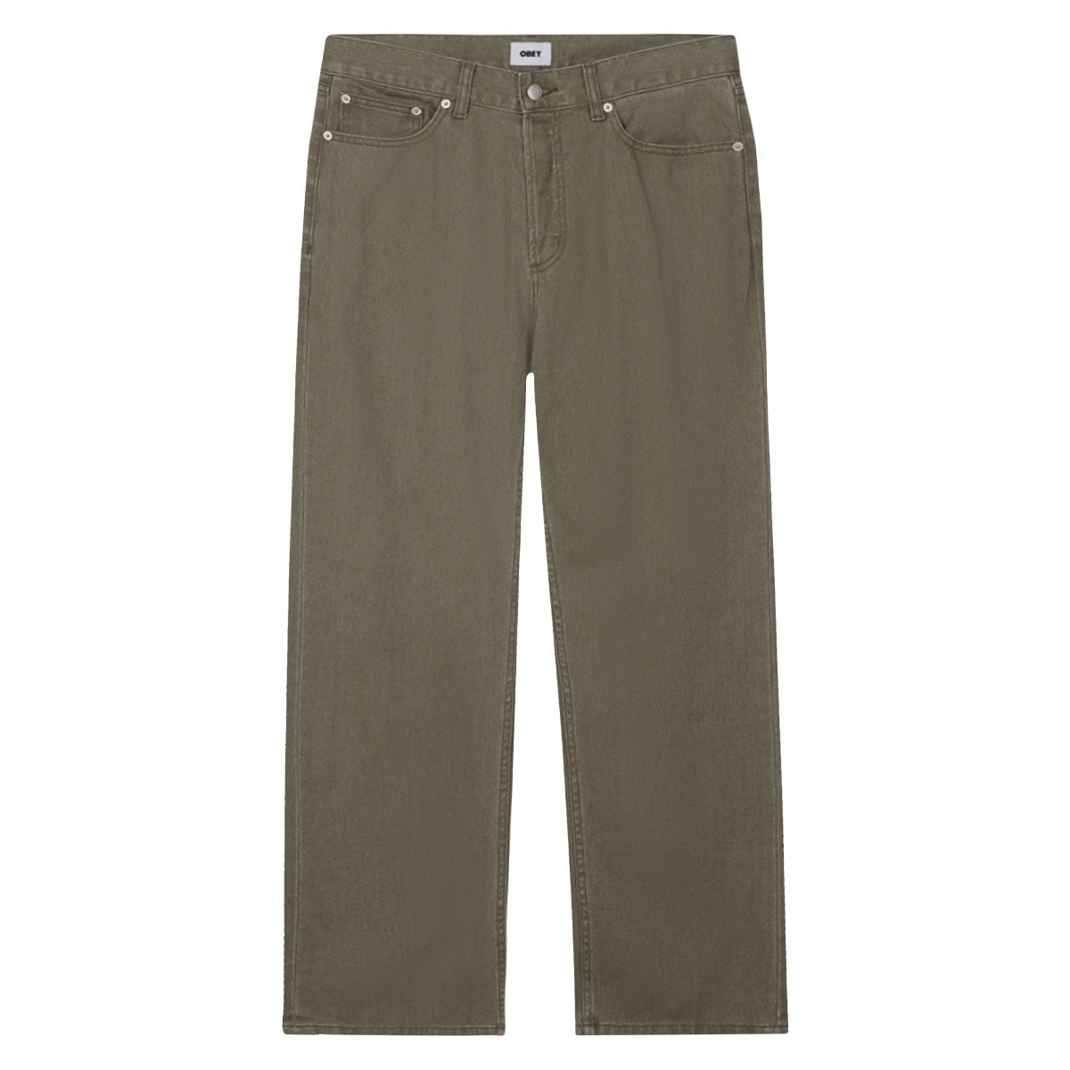 Obey Hardwork Denim Jeans - Tea Leaf Faded Wash image 1