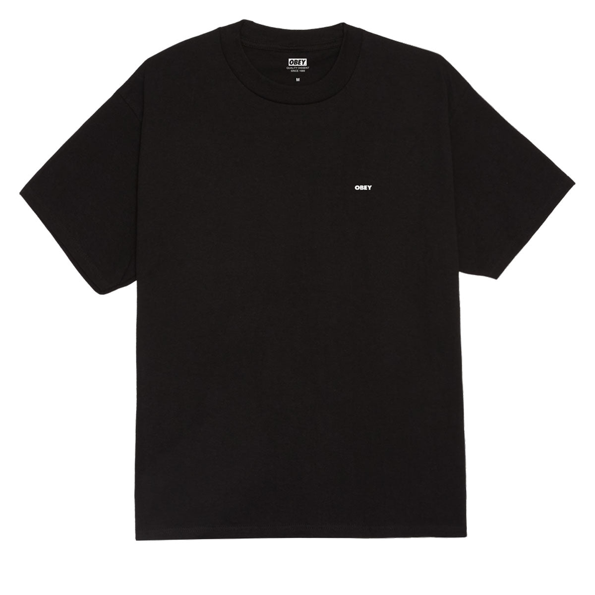 Obey Cropped Icon T-Shirt - Black image 2