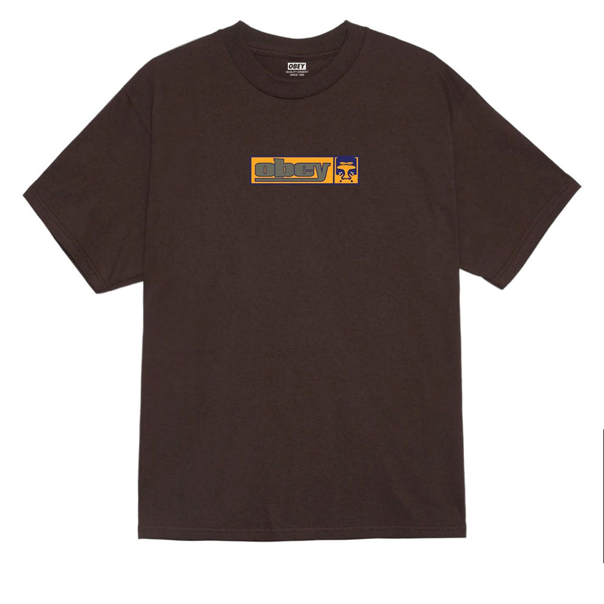 Obey 90s Icon T-Shirt - Java Brown image 1