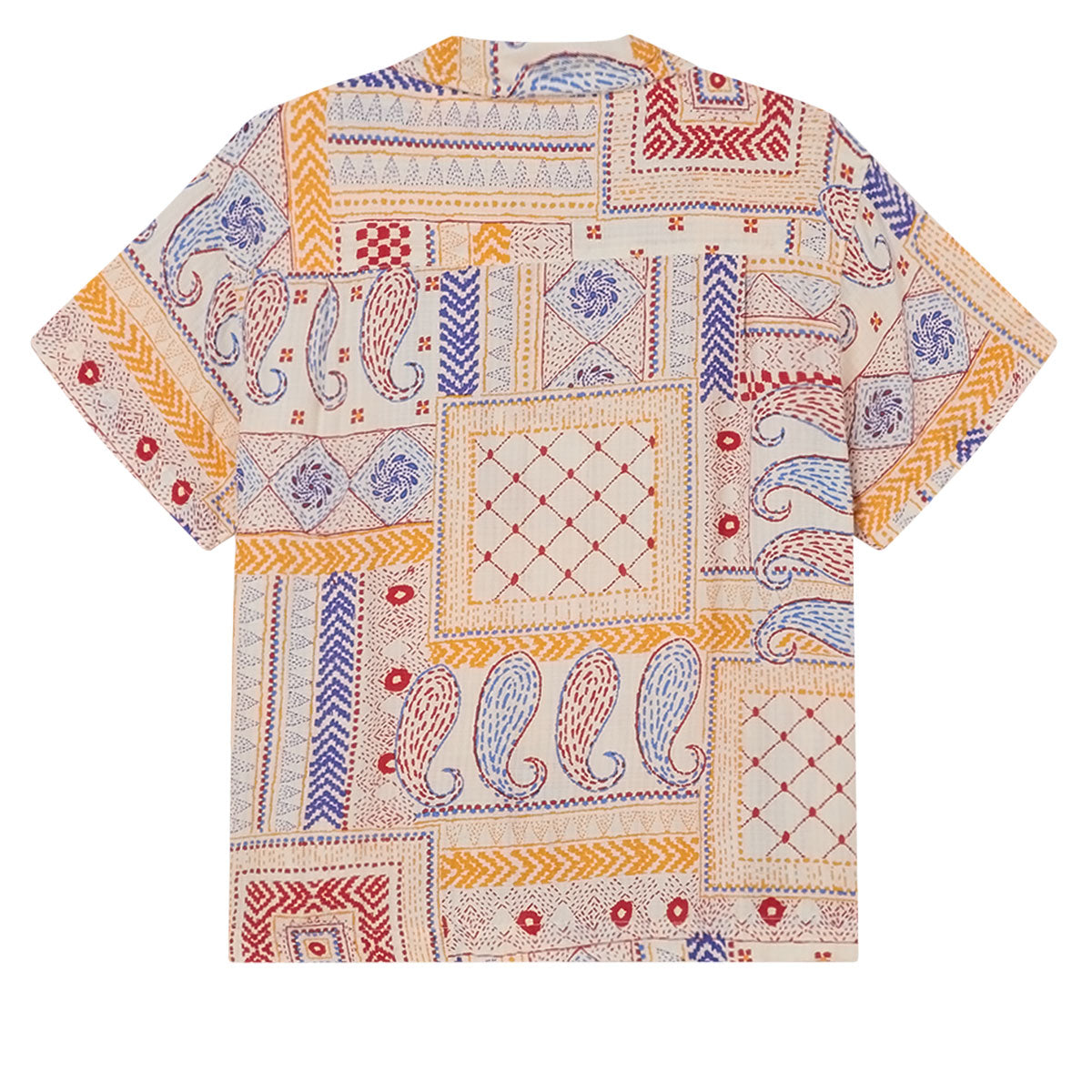Obey Archie Woven Shirt - Cream Multi image 3
