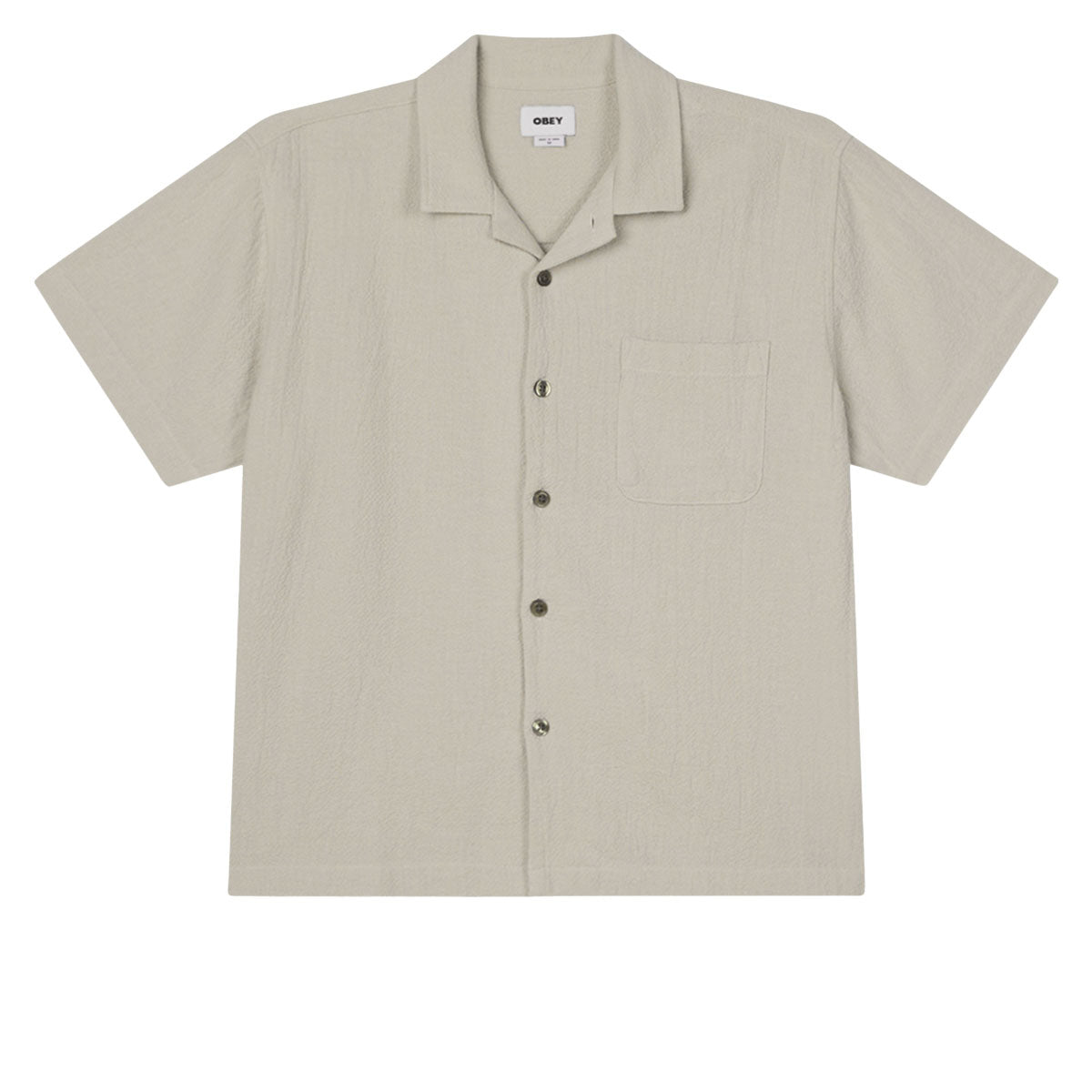 Obey Curtis Woven Shirt - Natural image 1