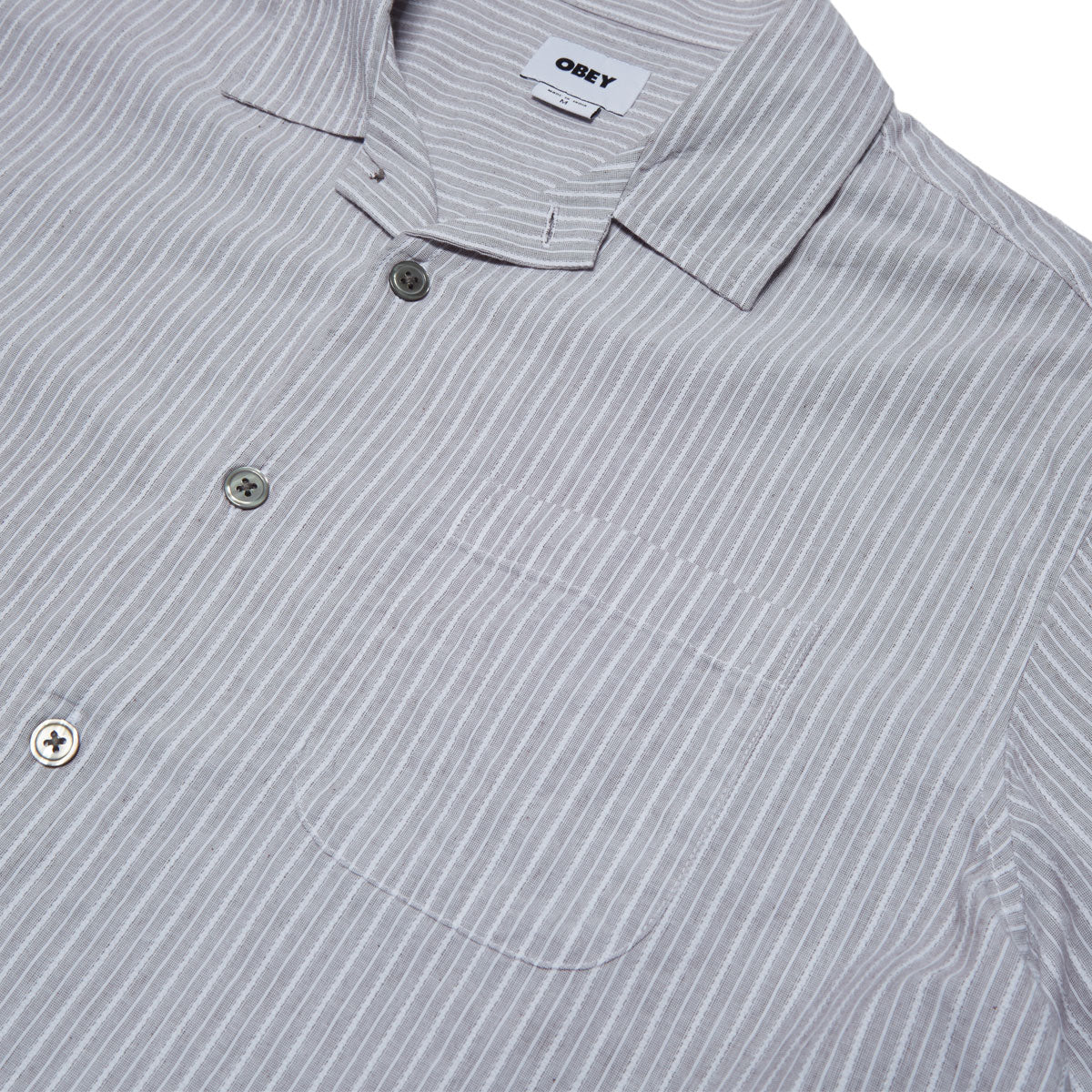 Obey Reducer Woven Shirt - Brown Multi image 2