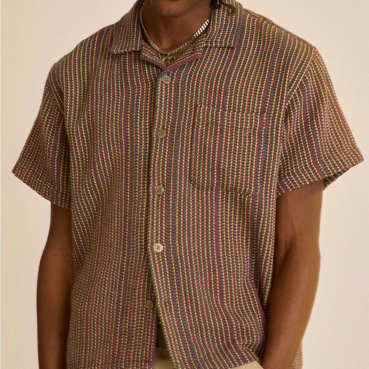 Obey Horace Woven Shirt - Black Multi image 2