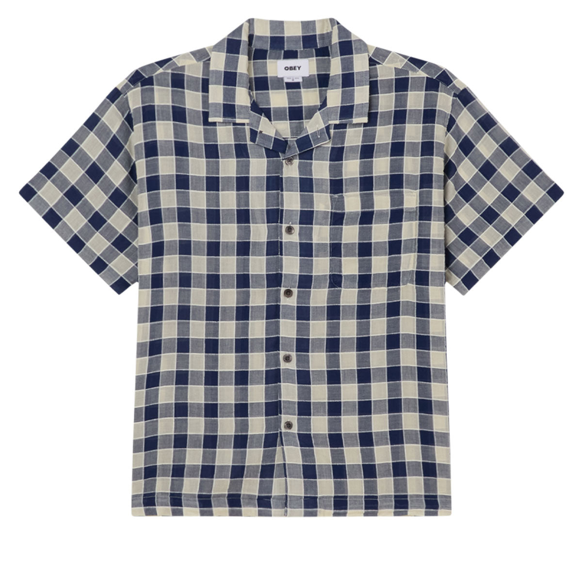 Obey Weldon Woven Shirt - Navy Multi image 1