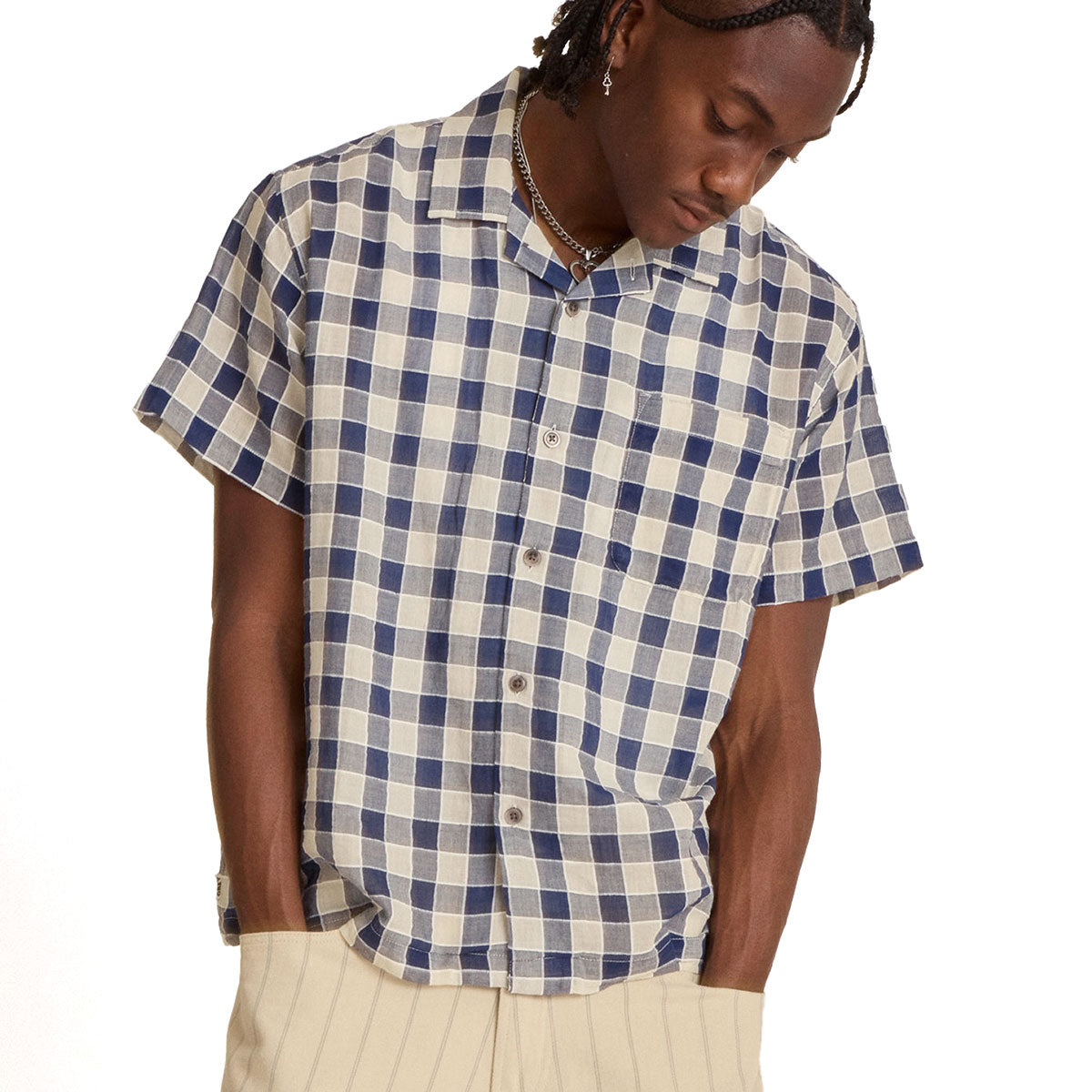 Obey Weldon Woven Shirt - Navy Multi image 4