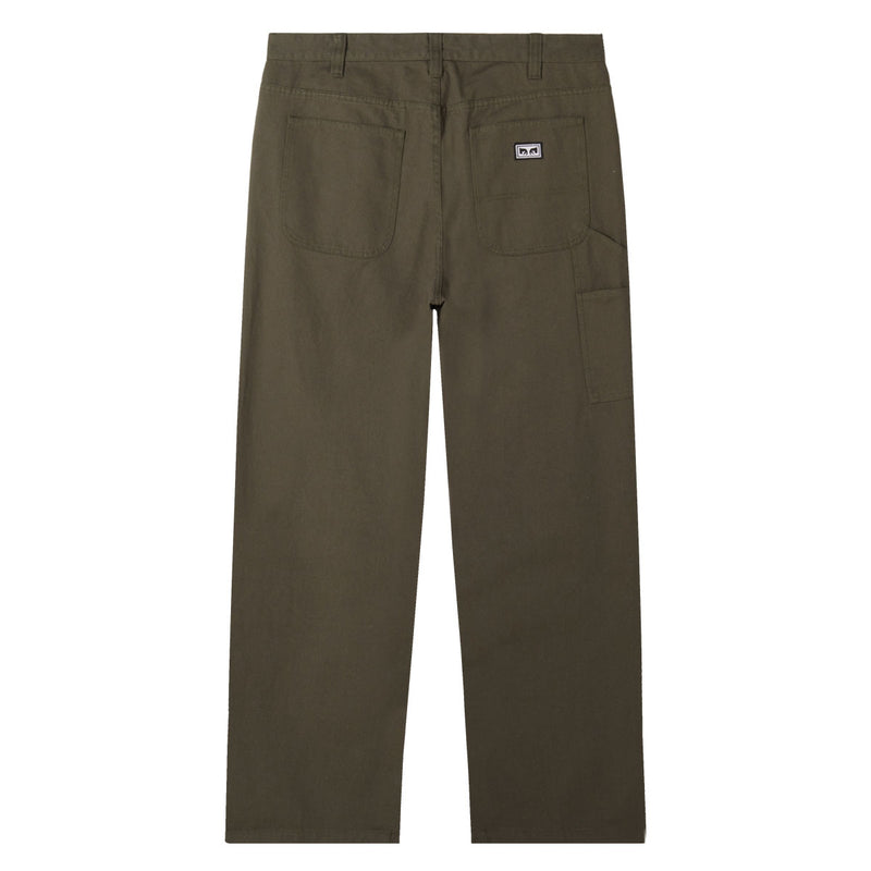 Obey Hardwork Carpenter Pants - Canteen
