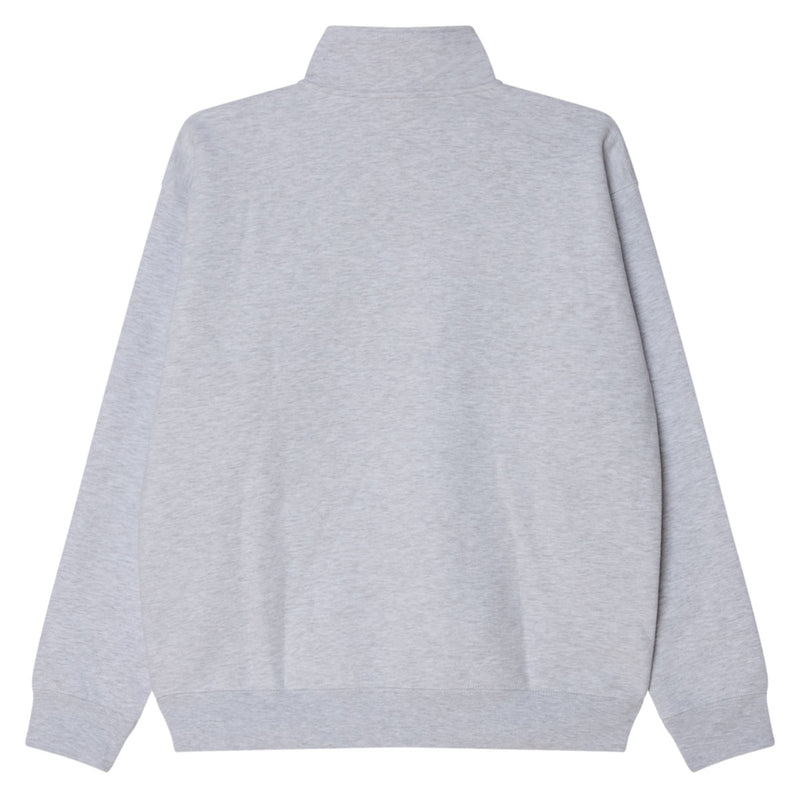 Obey Established Works Bold Mock Sweatshirt - Ash Grey