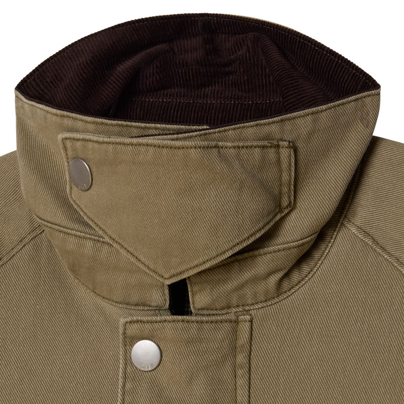 Obey Caden Work Jacket - Mermaid Faded Wash