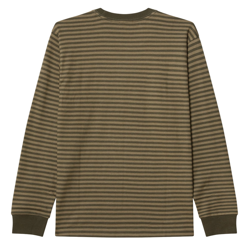 Obey Established Works Eyes Long Sleeve Shirt - Grape Leaf Multi