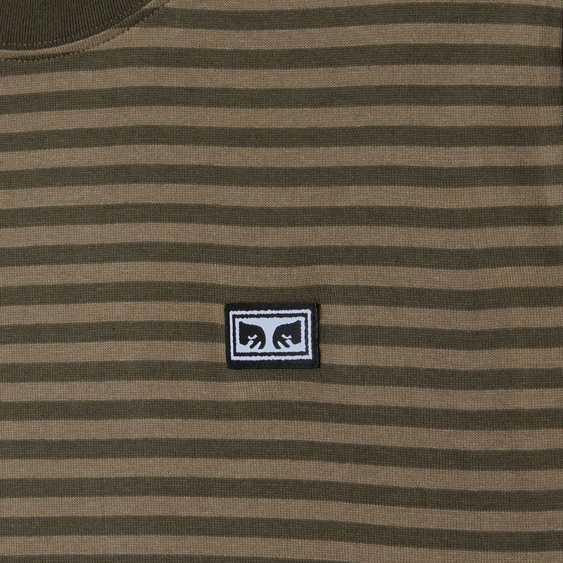 Obey Established Works Eyes Long Sleeve Shirt - Grape Leaf Multi