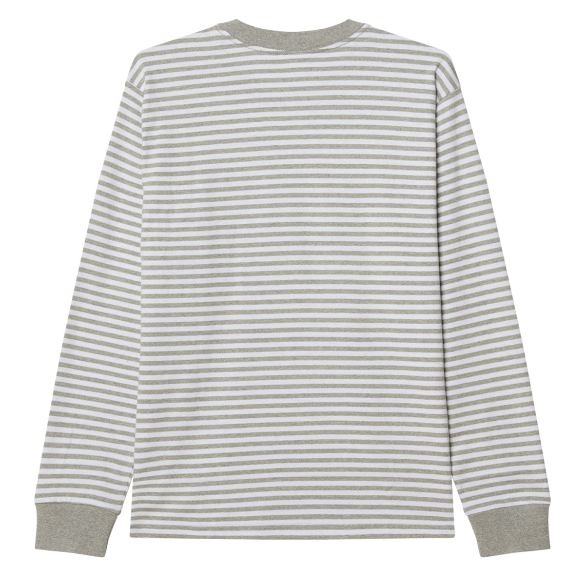 Obey Established Works Eyes Long Sleeve Shirt - Heather Grey