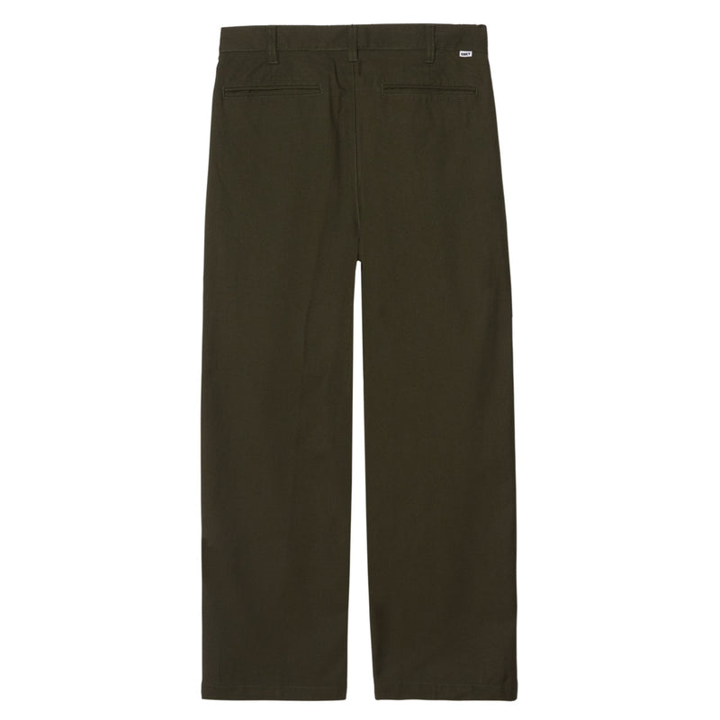 Obey Armel Pleated Pants - Rosin