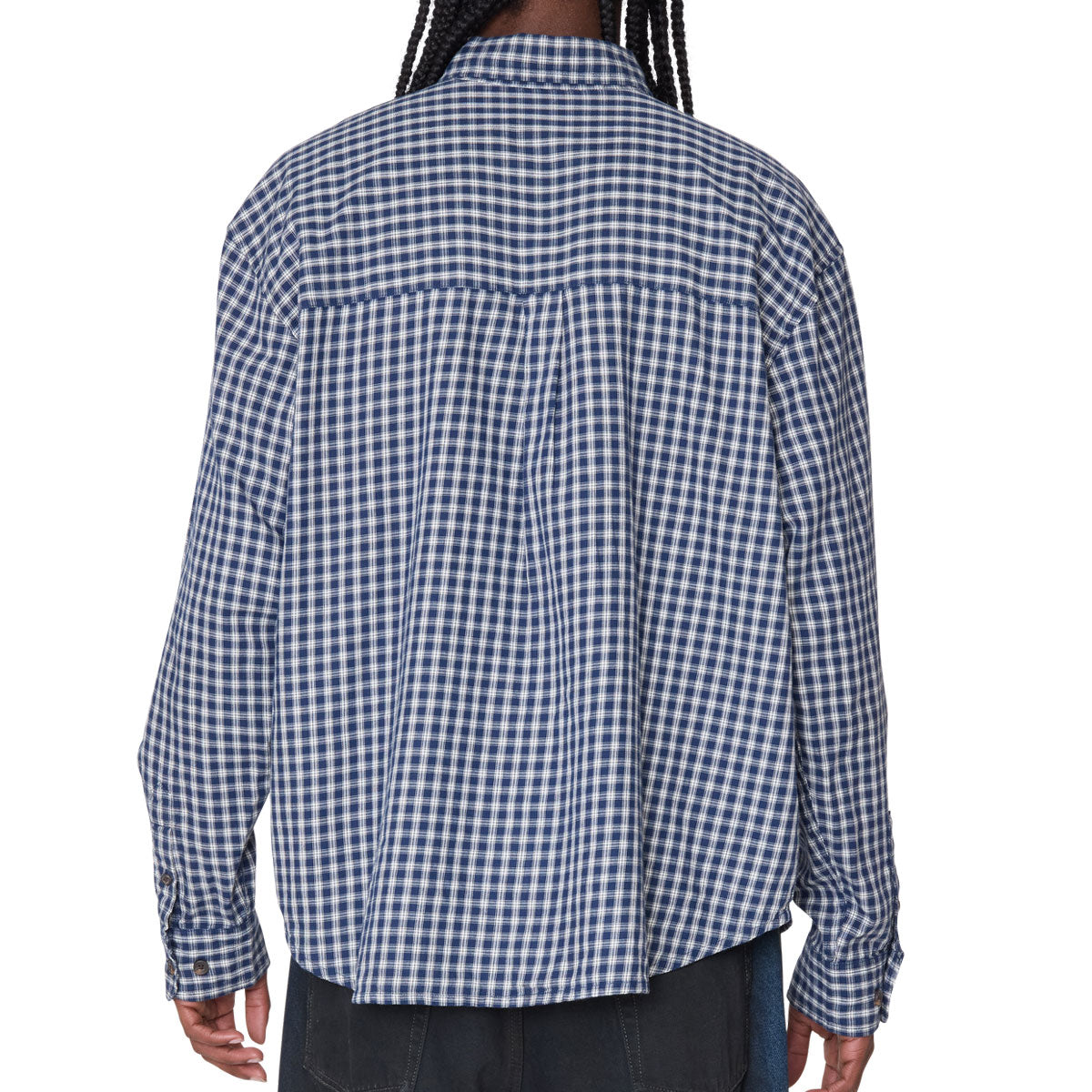 Obey Bigwig Andy Long Sleeve Shirt - Academy Navy Multi image 6