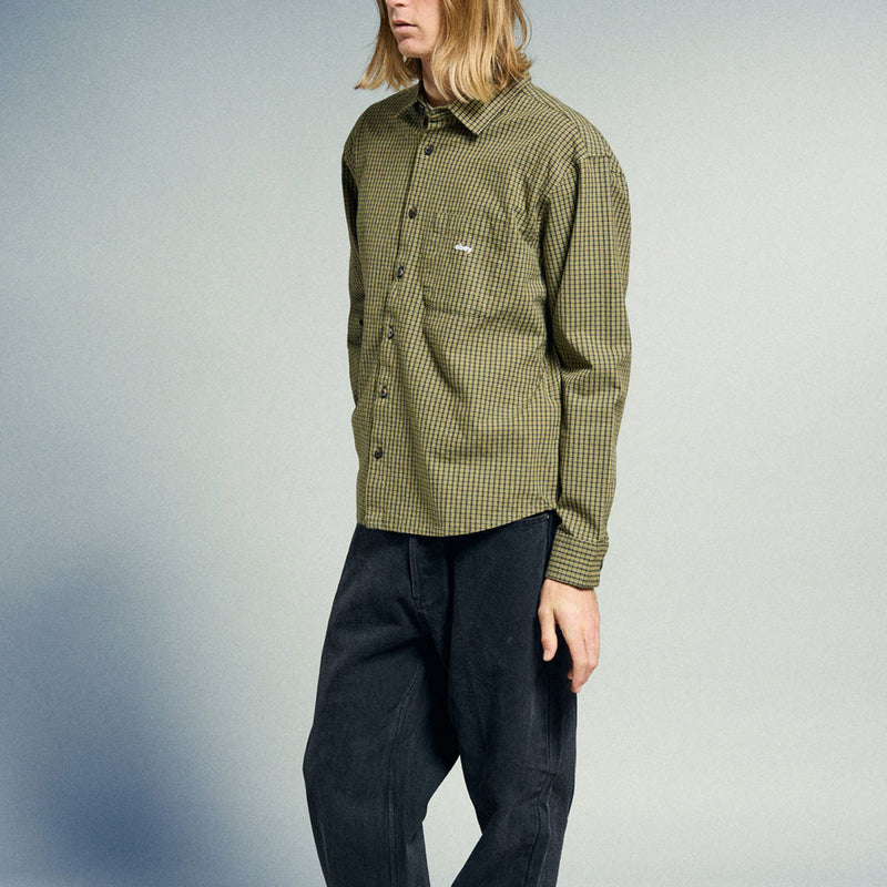 Obey Jimmy Long Sleeve Shirt - Rosin Multi