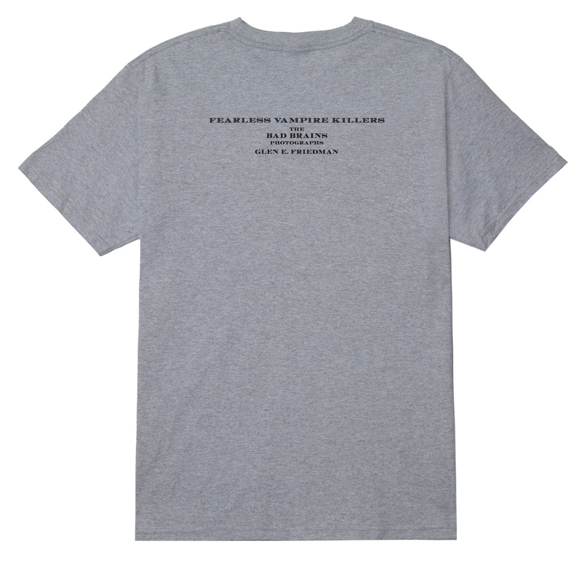 Obey x Bad Brains Fearless Vampire Killers T-Shirt - Heather Grey image 2
