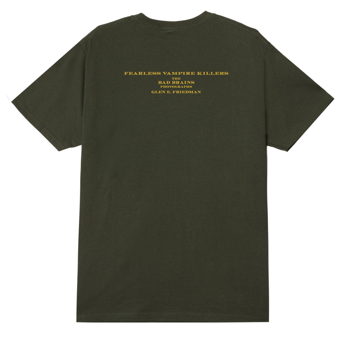 Obey x Bad Brains Fearless Vampire Killers T-Shirt - Olive image 2