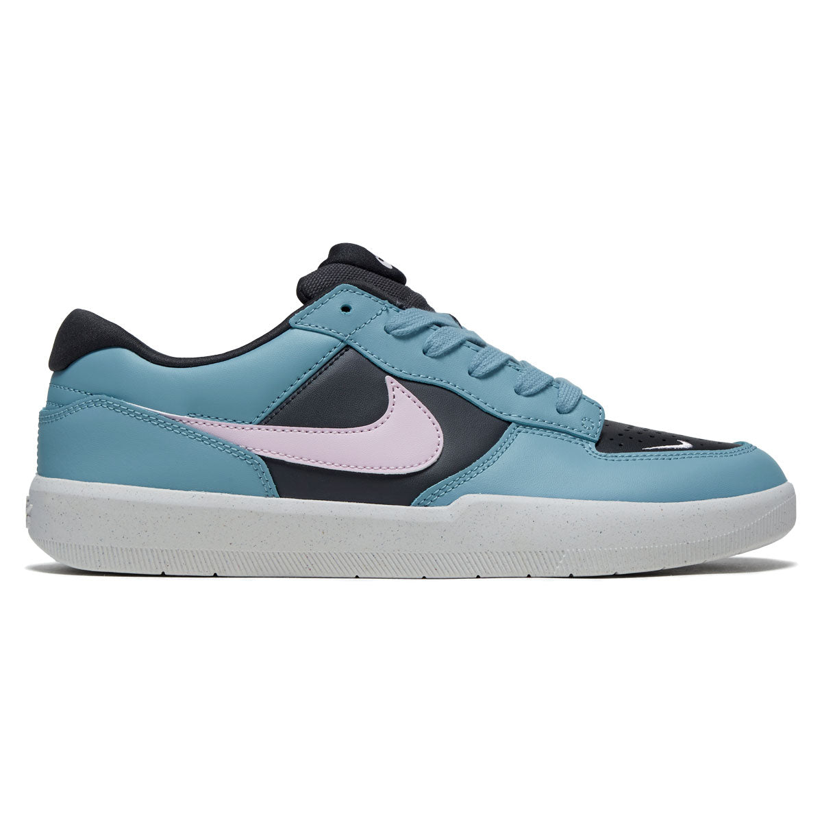 Nike SB Force 58 Premium Shoes - Denim Turquoise/Pink Foam/Dark Smoke Grey image 1