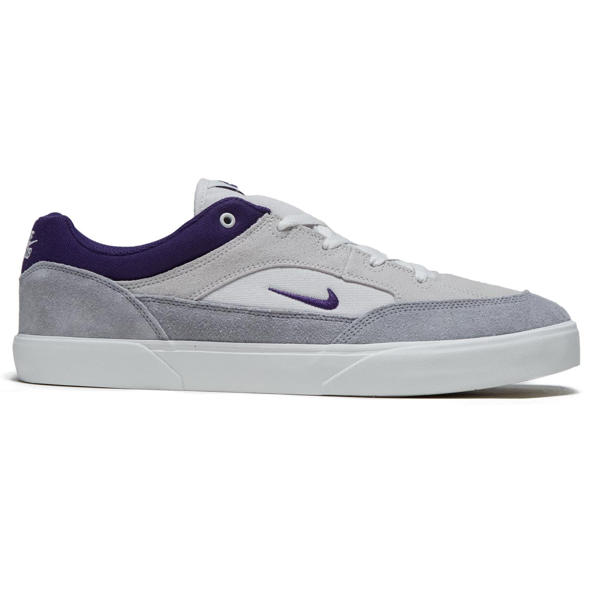 Nike SB Malor Shoes - Platinum Tint/Court Purple/Wolf Grey image 1