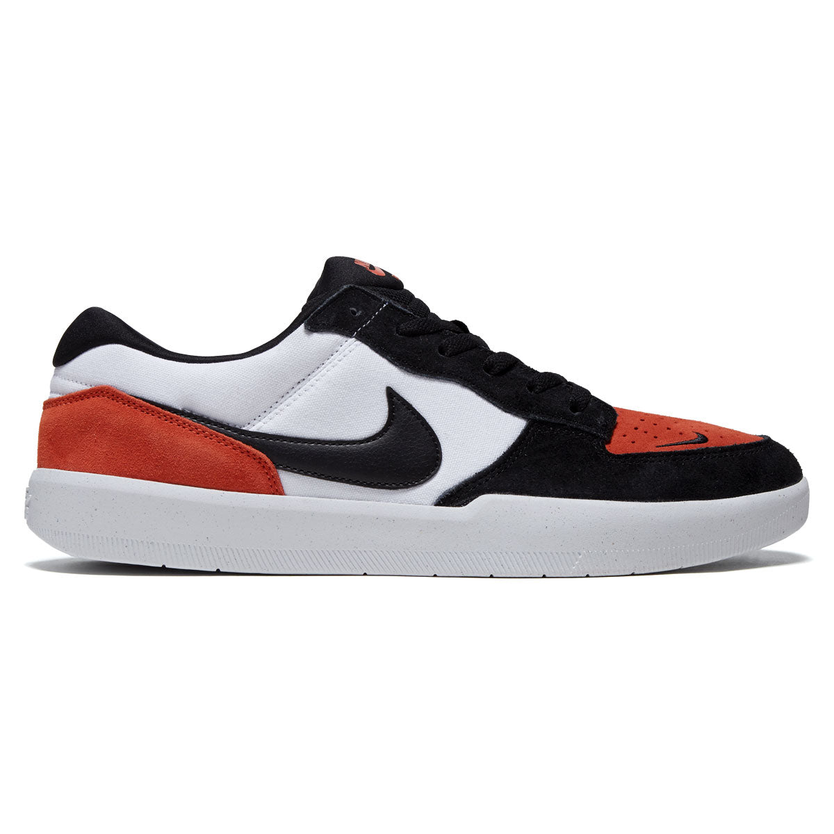 Nike SB Force 58 Shoes - White/Black/Cosmic Clay/White image 1