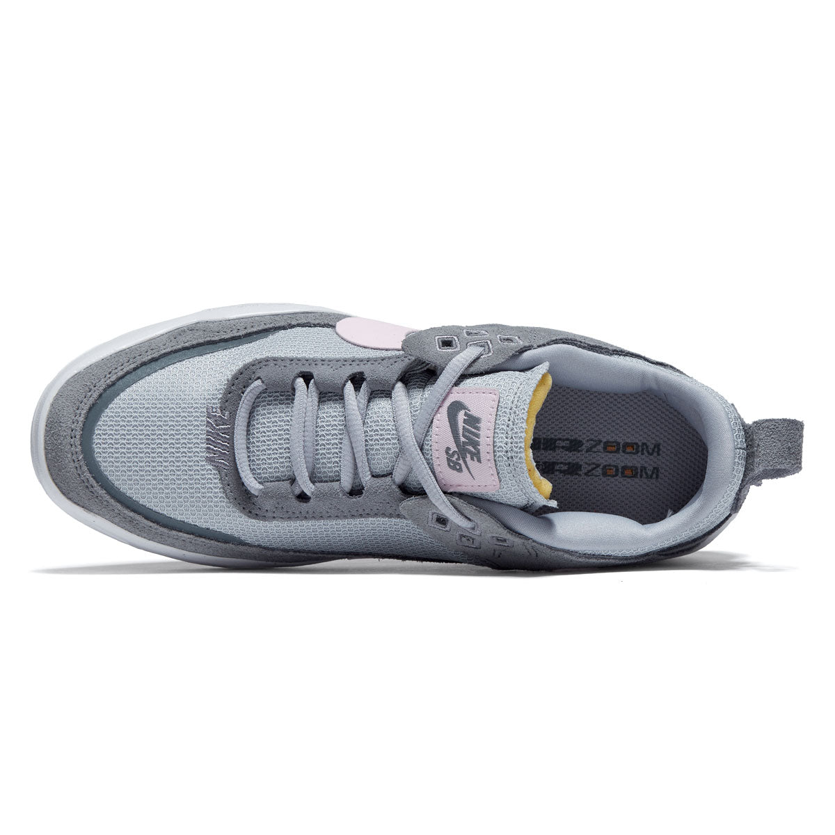 Nike SB Youth Day One Shoes - Cool Grey/Pink Foam/Wolf Grey image 3