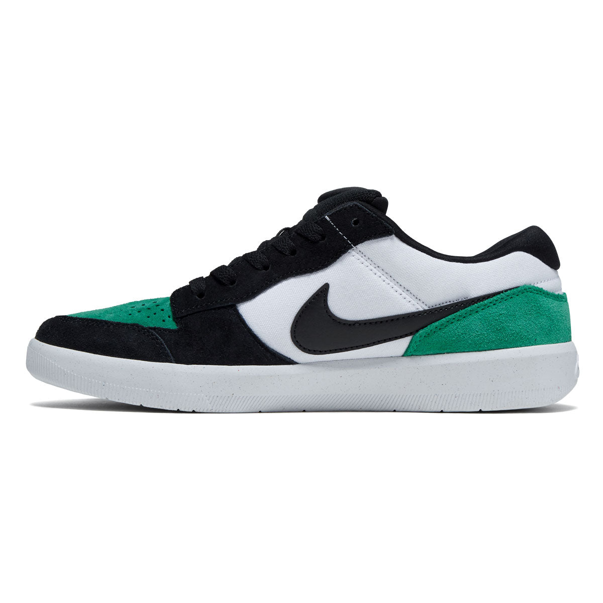 Nike SB Force 58 Shoes - White/Black/Stadium Green/White image 2